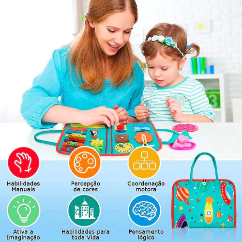 Maleta Educativa Montessori - Tesouro Baby
