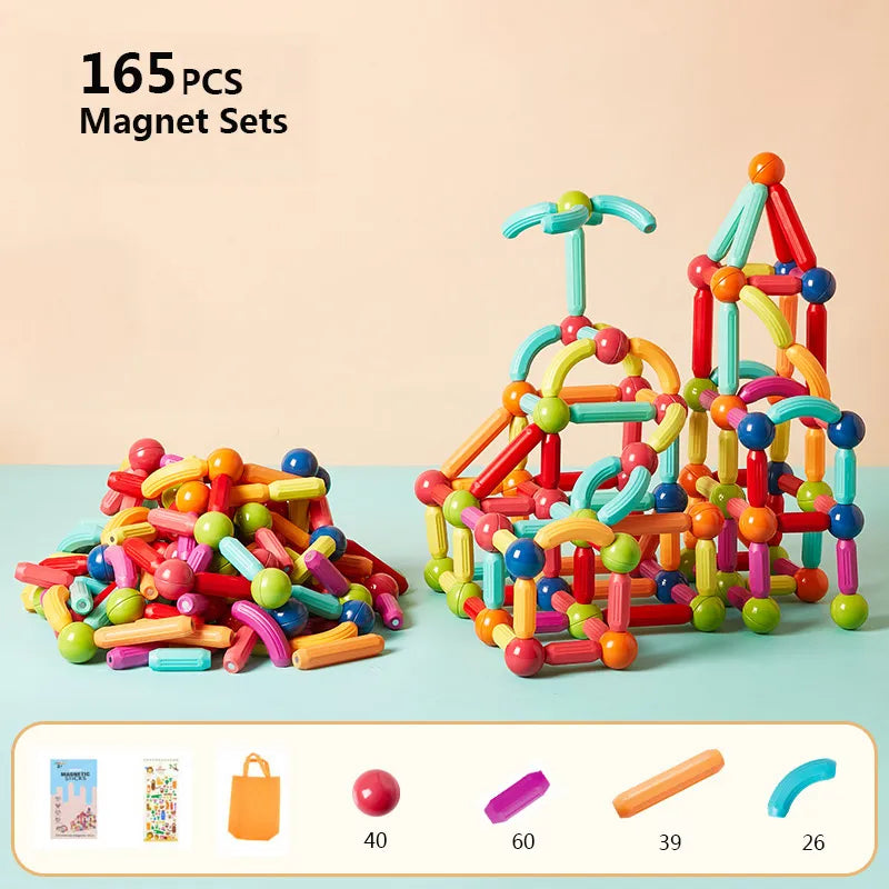 Blocos Magnéticos de Brinquedo - Tesouro Baby
